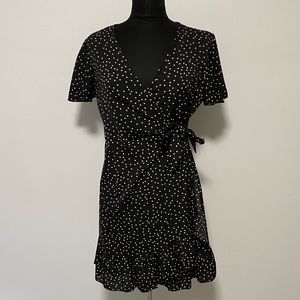 Polka dot Wrap Dress